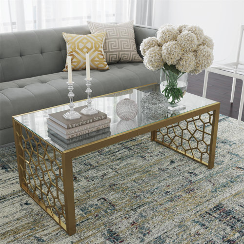 Wayfair | Gold Coffee Tables You'll Love in 2023