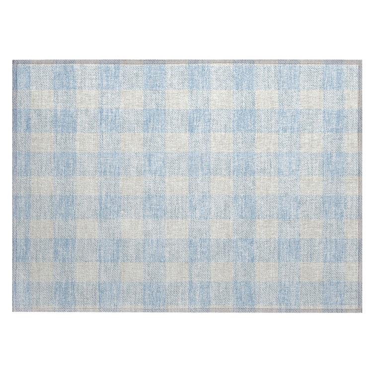 Colzie Checkered Indoor / Outdoor Rug