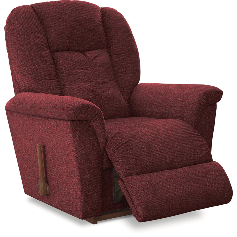 Jasper Manual Rocking Recliner, Garnet