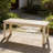 Backless Slatted Bench,Wood Outdoor Bench-346459708