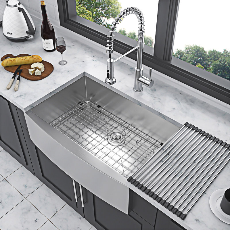 Farmhouse Apron Front Kitchen Sink