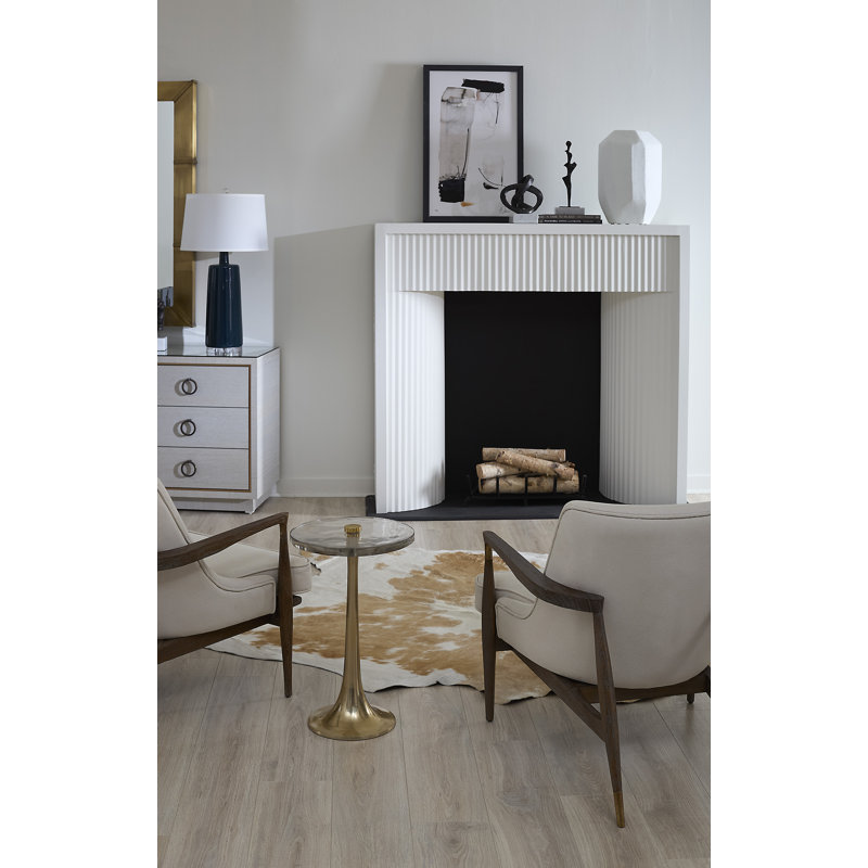 Antonia Glass End Table