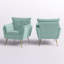 Fauteuil touffeté en polyester de 79,38 cm de large Toulouse-201434510