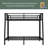 Metal Full XL Over Queen Bunk Bed For Teens And Adults,Space-Saving/Noise Reduced/No Box Spring Needed-1085851664