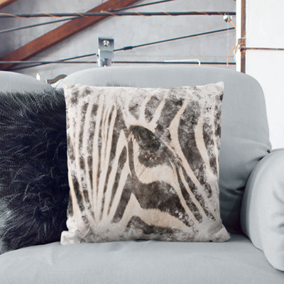 Animal Print Square Cushion