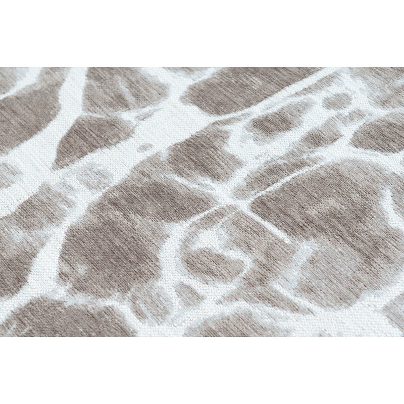 Abstract Recycled P.E.T Area Rug, Round 140cm