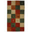 Ottwin Plaid Area Rug in Multicolor Green