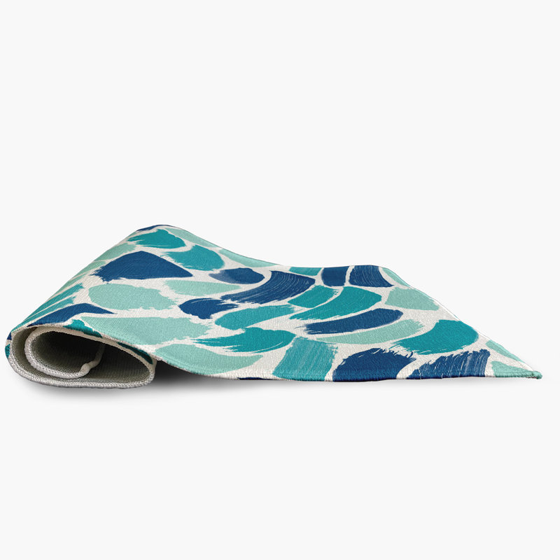 Charlottee Chenille Abstract Indoor Rug, Rectangle 2' x 3'