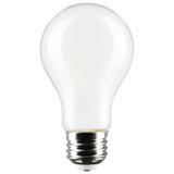 8 Watt LED A19 3000K-2000K Warm Dimming Medium Base Clear Finish