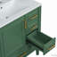 Meuble-lavabo 30 po avec lavabo en céramique, porte à fermeture en douceur-112498697