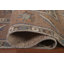 Tapis traditionnel rétro brun 8 x 11