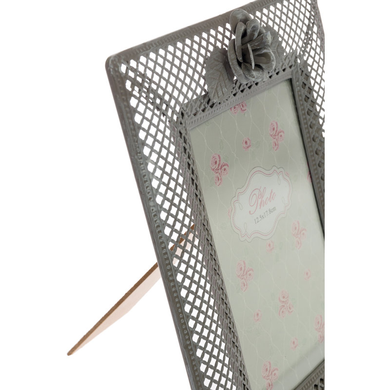Coble Grey Metal Picture Frame, 22cm x 26cm