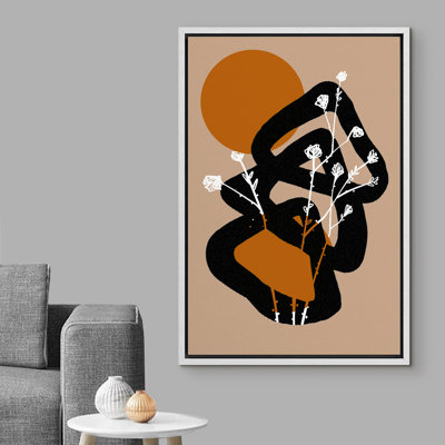 Cadre flottant, impression sur toile