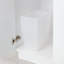 Petites poubelles de salle de bain rectangulaires - idéales pour la salle de bain principale ou d'invité ou le bureau personnel-113267908-113267910