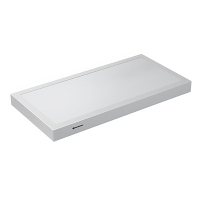 Plafonnier rectangulaire à panneau plat