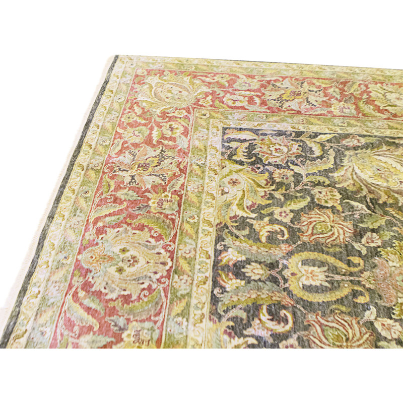 One-of-a-Kind 9'1" X 11'9" Hand Knotted Area Rug