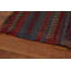 Tapis de couloir rouge fait à la main 2 x 8 po