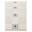 Tapis de couloir ivoire Howard