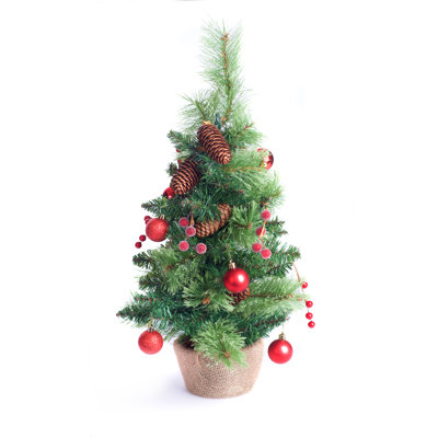 24cm H Artificial Christmas Tree