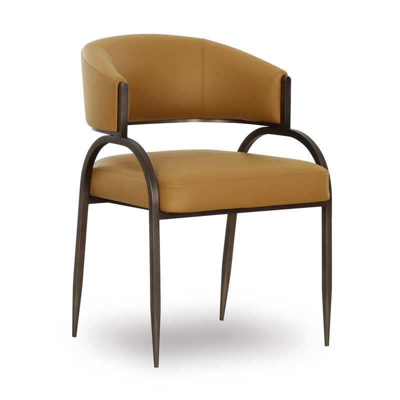 Chaise en cuir Sophia Performance Sophia, Tanné