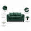 2 Seater Chenille Sofa-98981964