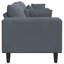 Canapé avec coussin vidaXL gris foncé 98,43 x 30,31 x 29,92 vidaXL-116120066