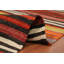 Tapis rayé en laine Kilim
