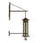 Caprice Steel Armed Sconce