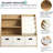 Kids Bookshelf And Toy Storage Organizer-588152542