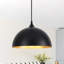 Luminaire suspendu en forme de dôme à 3 lumières pour îlot de cuisine 11,81 po (ensemble de 3)-1043076286