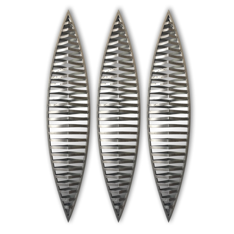 Metal Flat Wall Mirror