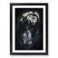 Roaring Lion in Abstract - Picture Frame Painting Print-55618185-55618184