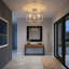 Plafonnier semi-encastré 3 lumières 18 po Demaryius-90084315
