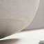 Table basse elliptique en fibre de verre