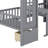 Adonya Kids Twin Over Twin Bunk Bed-182423028