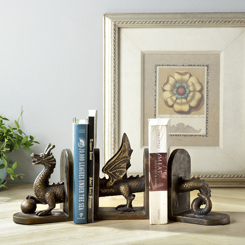 Serre-livres dragon