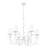 Parra Textured White 6 Light Chandelier-123222958