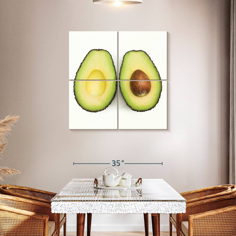 Yarlin Half Avocados, 38" H x 38" W