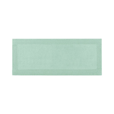 1 Tapis de bain réversible 100% coton 3000 g / m² touffeté 3000 g / m² 24 pièces