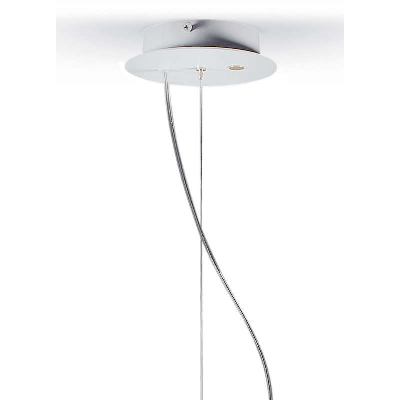 Luminaire suspendu simple 1 lumière Belle de Nuit, Or
