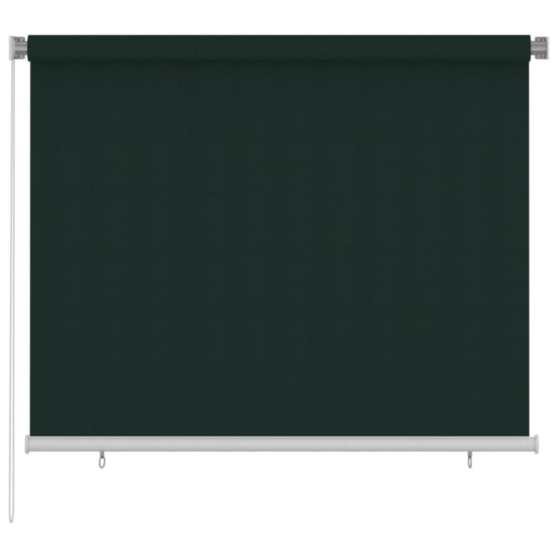 Blackout Roller Shade, Dark Green, 140cm W x 180cm L