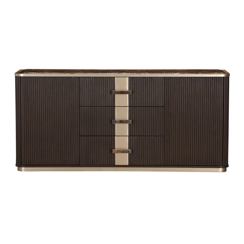 West Kensington Sideboard - Sea Salt Caramel, Brown