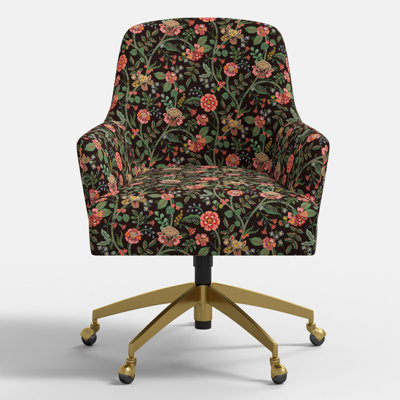 Chaise de bureau Cambridge en cacao Gracie