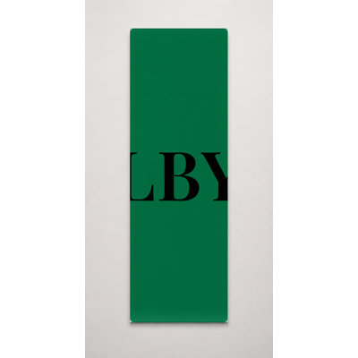 «Libya World Flag Luxury Diamond Monogram» - rouge, vert, noir, art sur toile