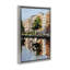 Waterside Apartments on Canal Floating Frame, design by Petal Prints Design-130742803-130742800