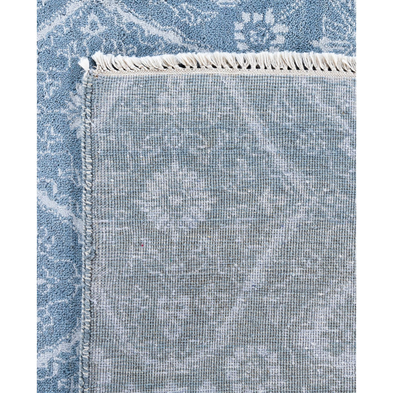 Overdyed One-of-a-Kind 9' 2" X 12' 3" Hand Knotted Area Rug