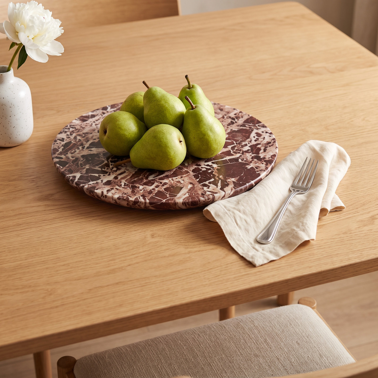 Delicious Marble Decorative Tray, Cherry Marble