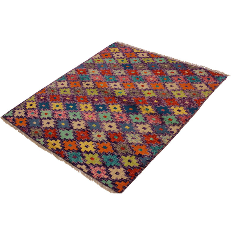 Tapis unique mauve 3 pi 3 po x 5 pi Laudalino