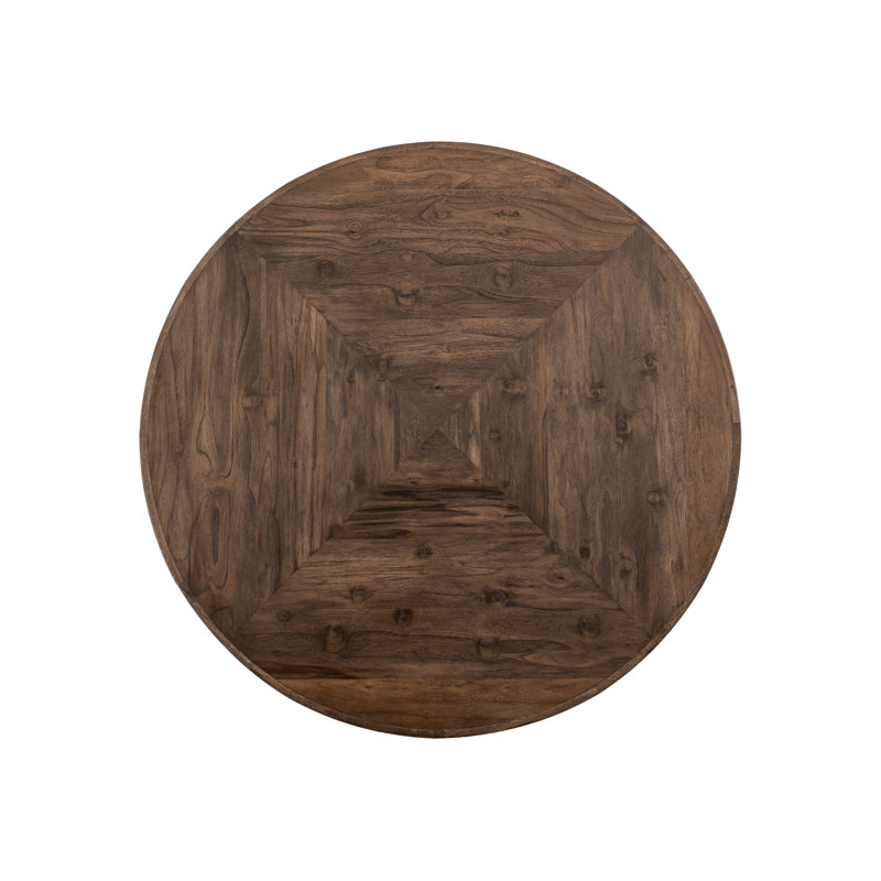 Natural Teca Table 47", 29.75" H x 47" W x 47" D