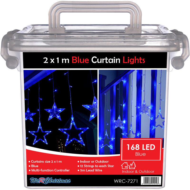 Indoor / Outdoor Net Lights, Blue